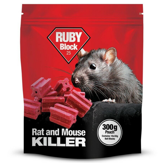 Ruby Block 25 Rat and Mouse Killer